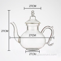 Марокканський турецький Близькосхідний скляний чайник